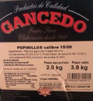 Pepinillos calibre 15/20