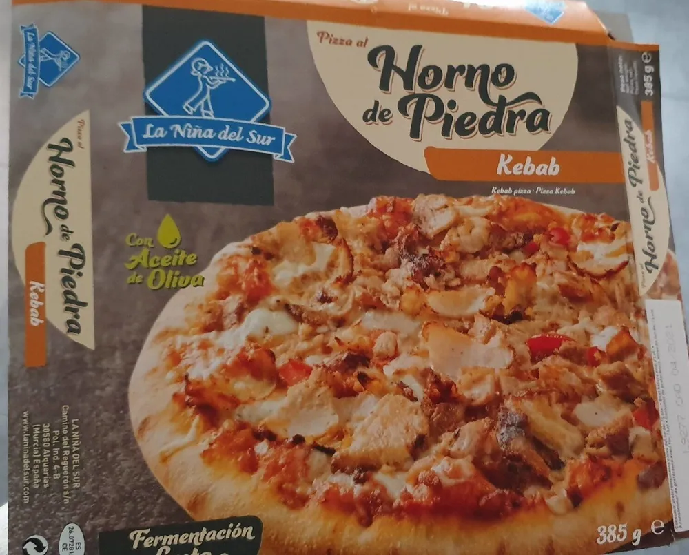 Pizza horno si piedra kebab