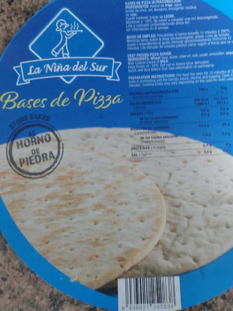 Bases de pizza
