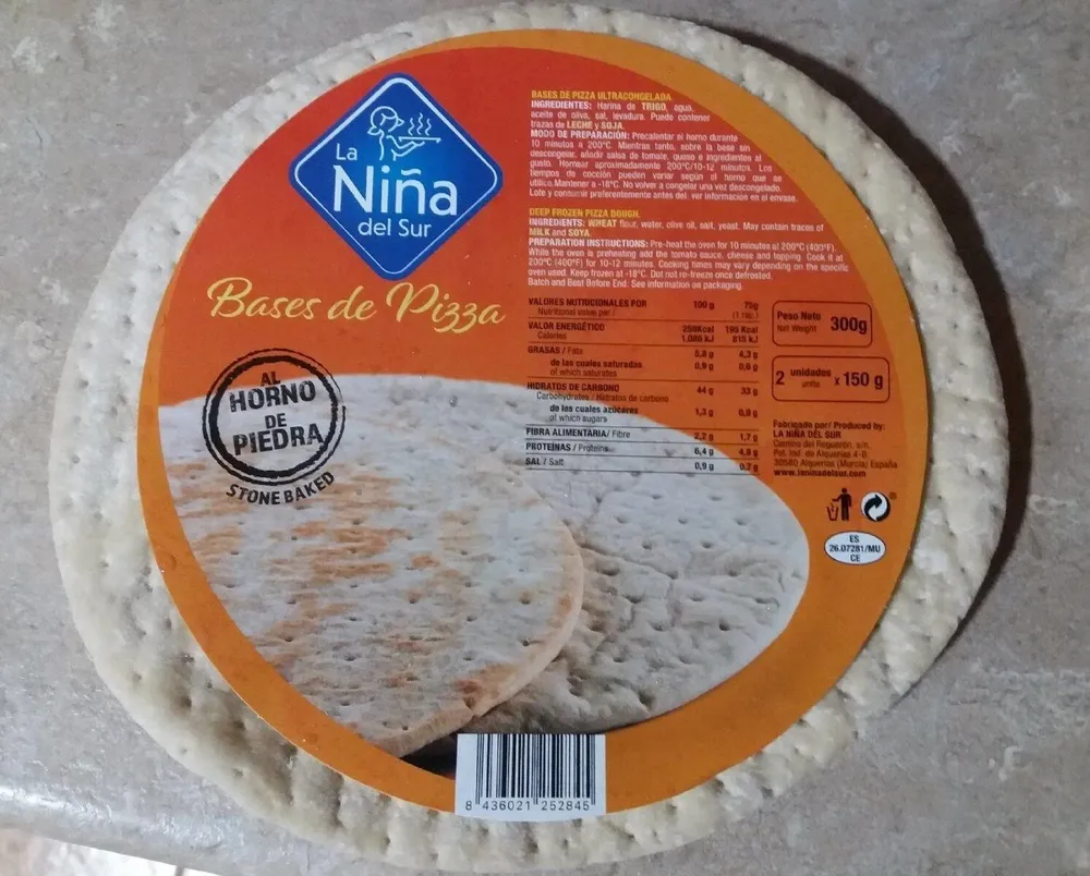 Bases de pizza