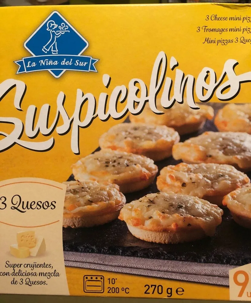 Suspicolinos 3 quesos