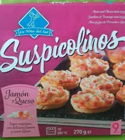 Suspicolinos jamón y queso