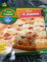 Pizza de jamón