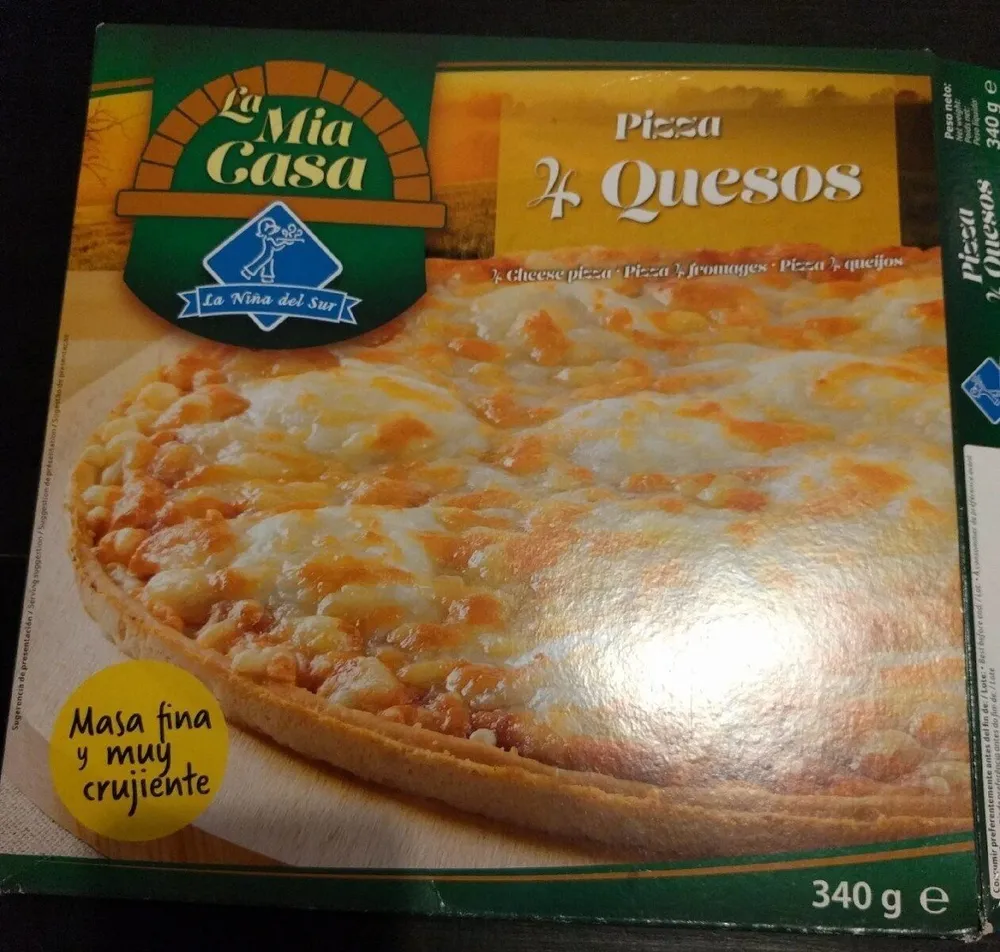 Pizza 4 quesos