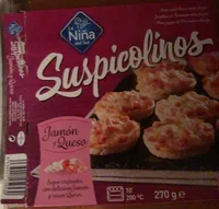 Suspicolinos jamón y queso