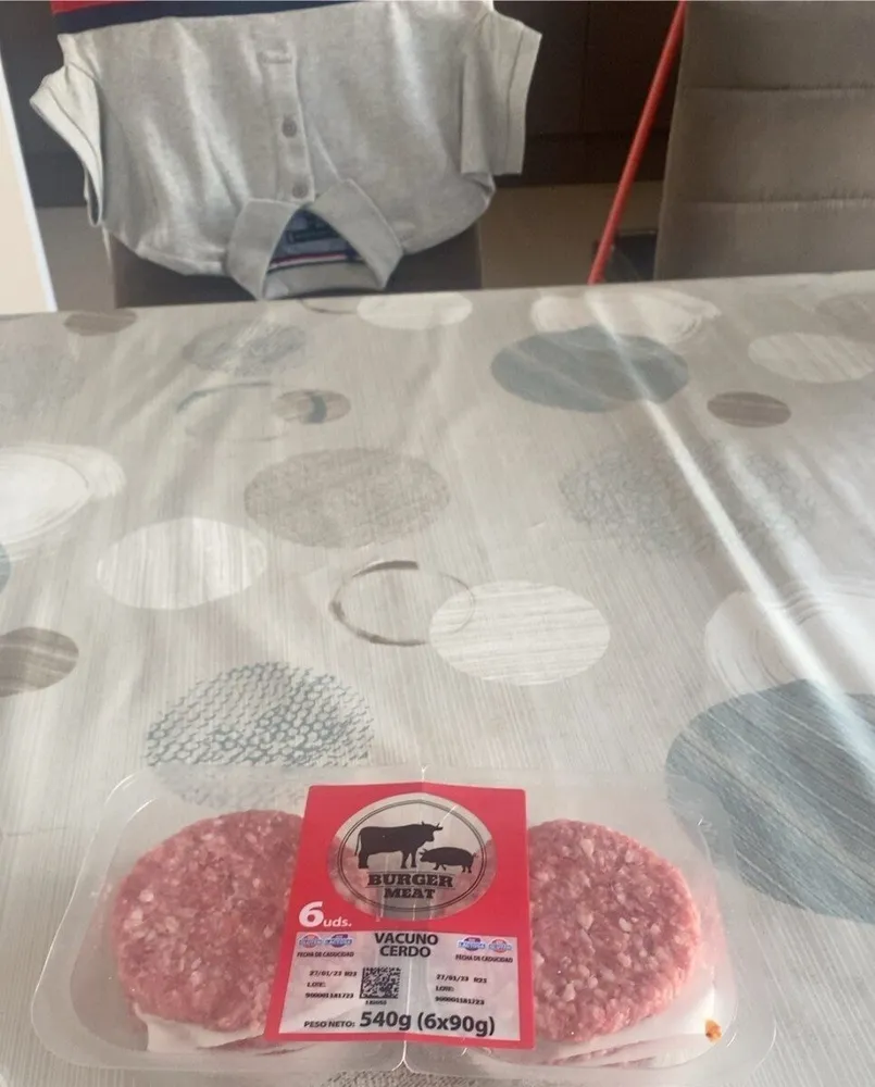 Burger de vacuno y cerdo