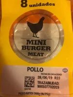 Mini burguer Meat (8 unidades)