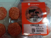 Mini burguer cresta