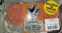 Hamburguesa pollo/zanahoria