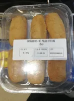 Croquetas de pollo fritas