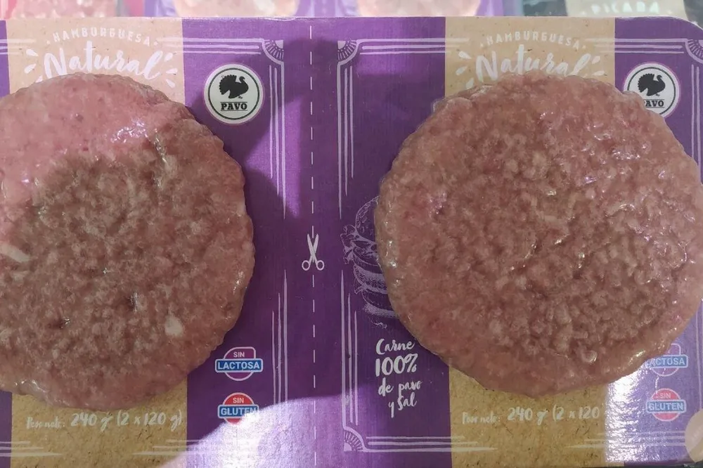 Hamburguesa de pavo