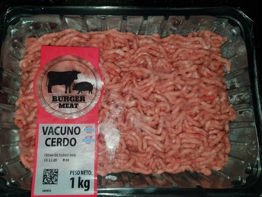 Burger meat vacuno y cerdo