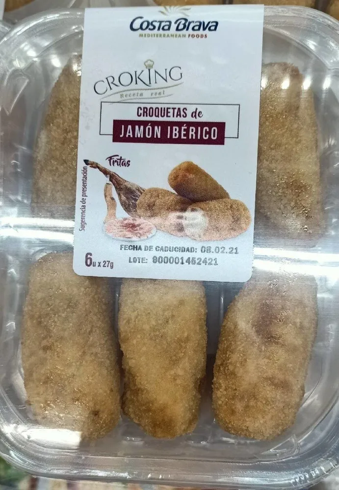 Croquetas de jamón ibérico