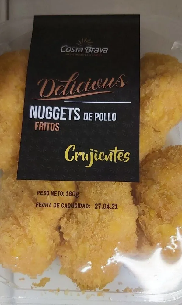 Nuggets de pollo crujiente