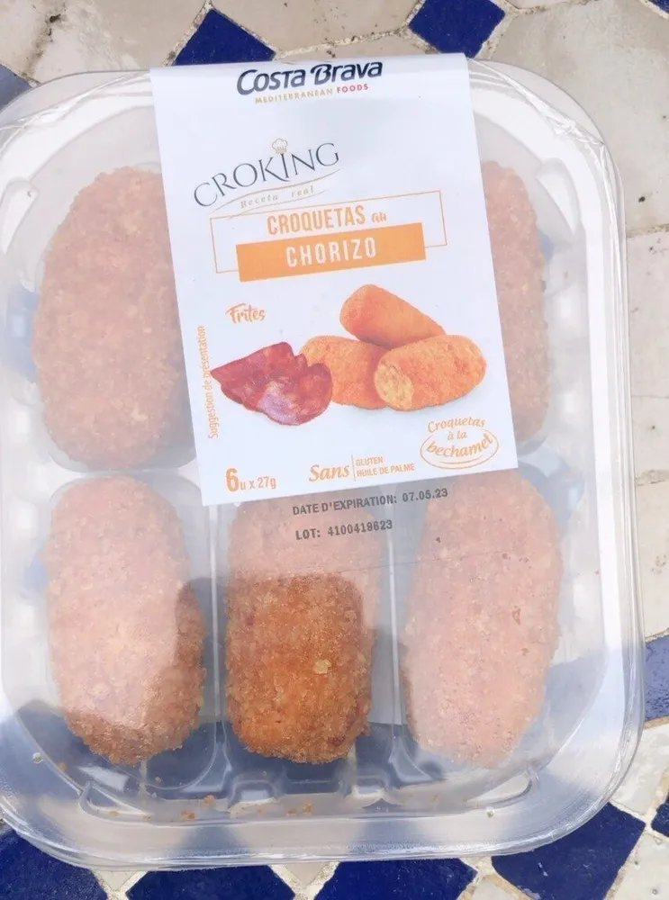 Croquetas au chorizo