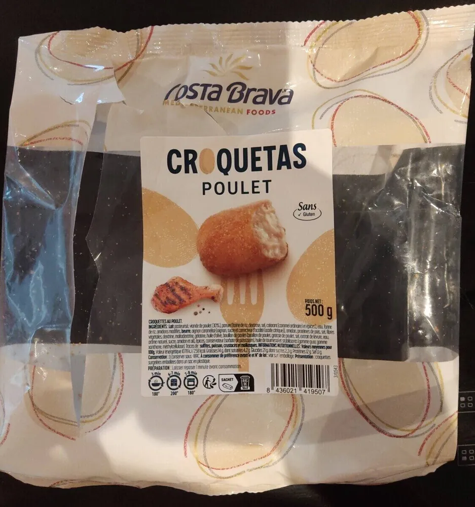 Croquettes de poulet