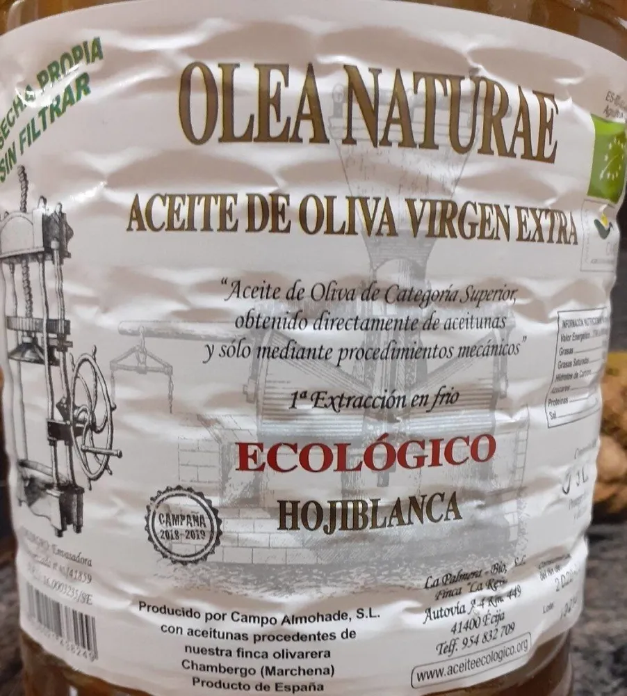 OLEA NATURAE Aceite de oliva virgen extra