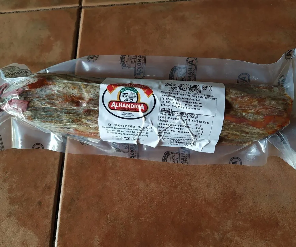LOMO DE CEBO DE CAMPO IBÉRICO 50% RAZA IBERICA