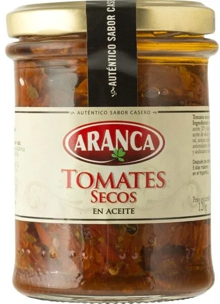 Tomates secos en aceite