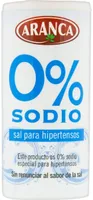 Sal para hipertensos 0% sodio