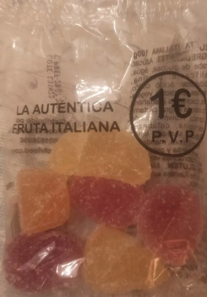 La auténtica fruta Italiana