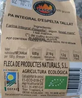 Pan integral de espelta