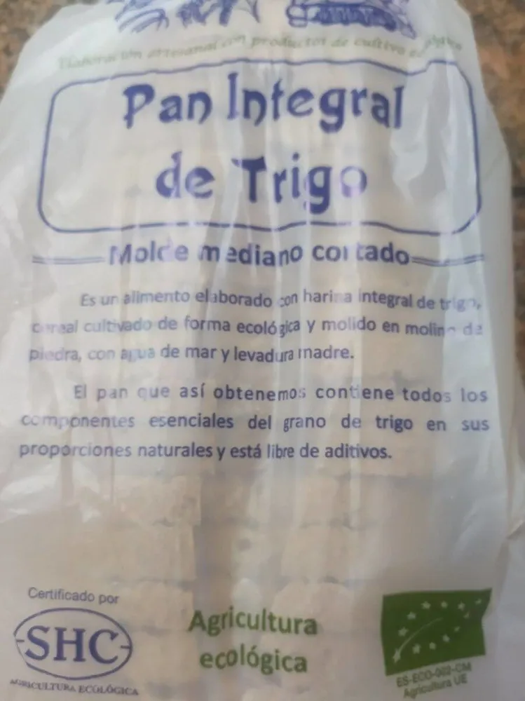 Pan Integral de trigo