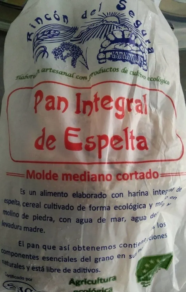 Pan integral de Espelta