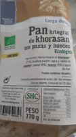 Pan integral de khorasan con pasas y nueces