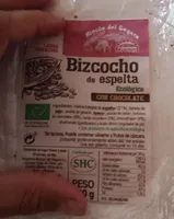 Bizcocho de espelta con chocolate