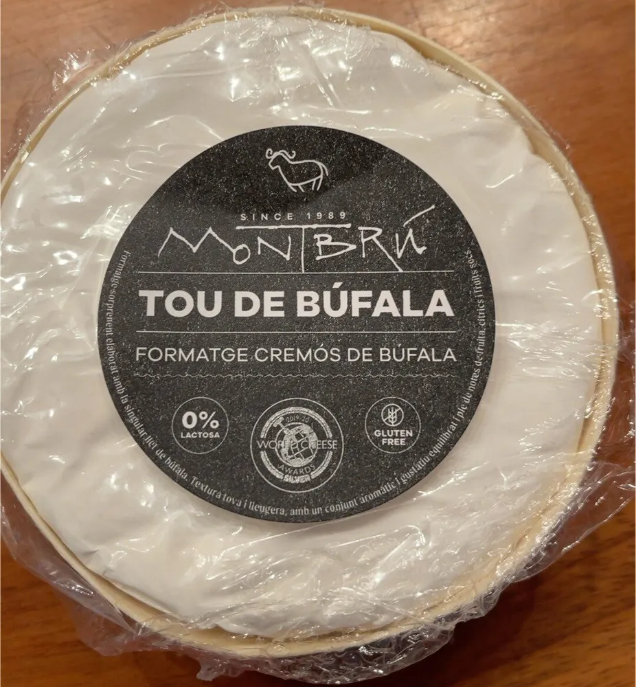Queso cremoso de búfala