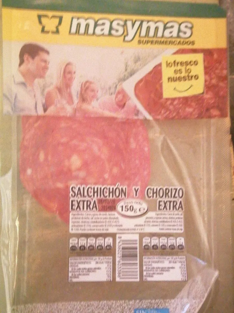 Salchichon y chorizo extra