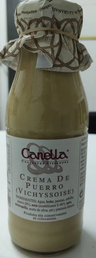 Crema de puerro