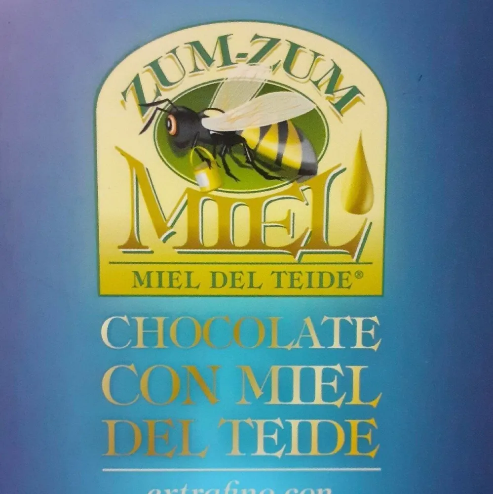 Chocolate con miel del Teide con leche