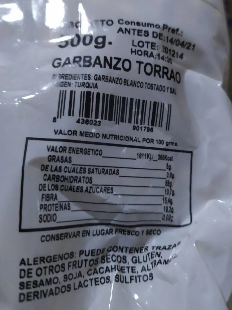 Garbanzo torrao