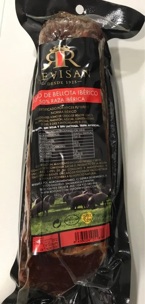 Lomo de bellota ibérico