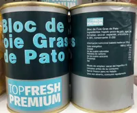 Bloc foie gras de pato