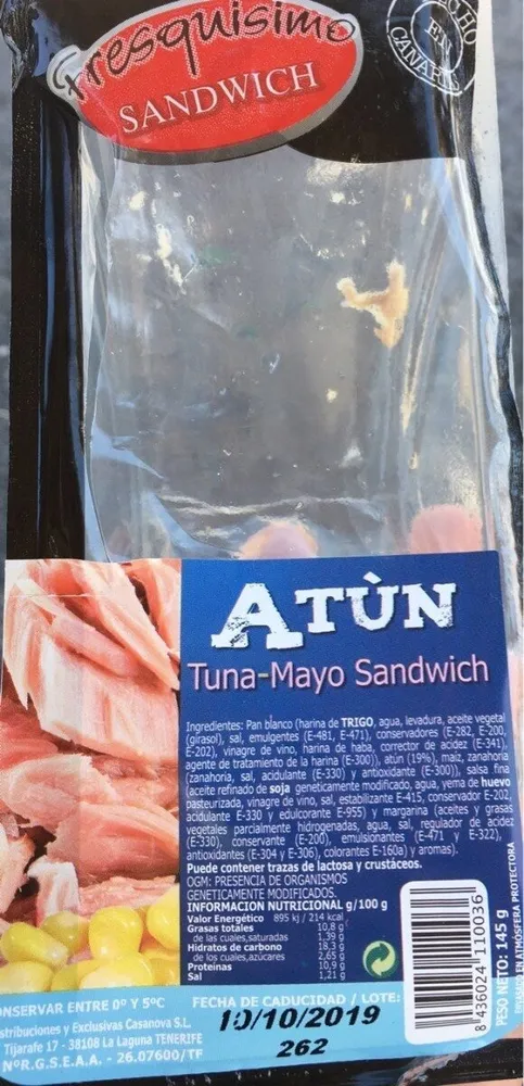 Fresquisimo Sandwich