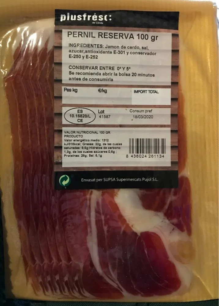 Pernil Reserva