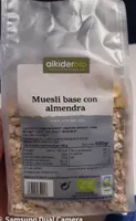 Muesli base con almendra