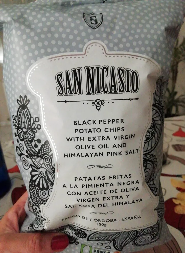 Patatas fritas a la pimienta negra