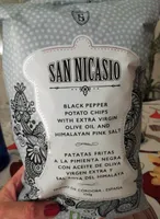 Patatas fritas a la pimienta negra