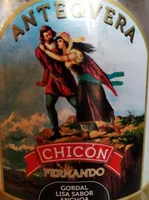 Aceituna gordal sabor anchoa