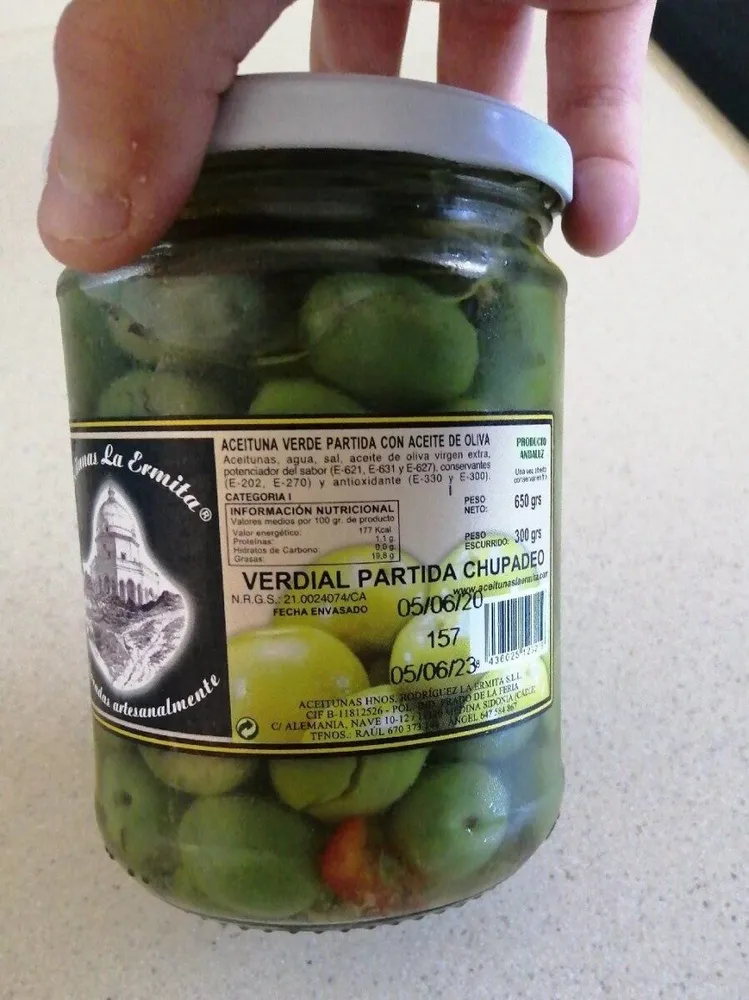 Aceitunas Chupadeos