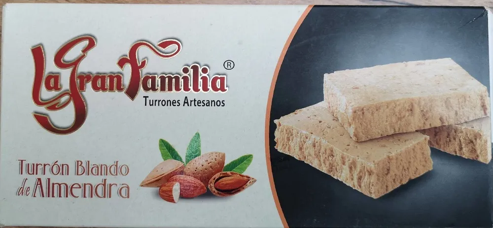 Turròn blando de Almendra