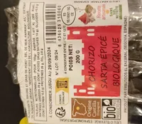 Chorizo sarta épicé biologique