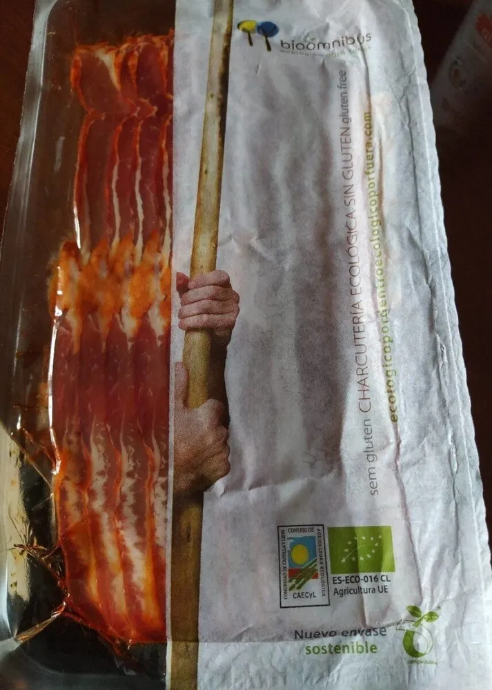 Bacón adobado ecológico