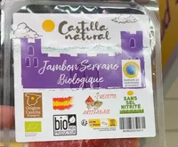 Jambon Serrano, biologique