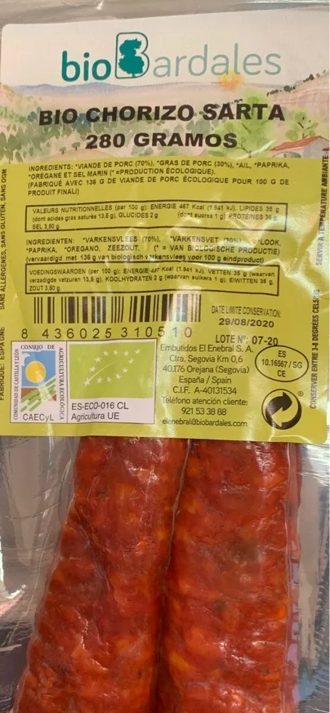Chorizo sarta