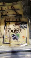 Queso de oveja con olivas espana
